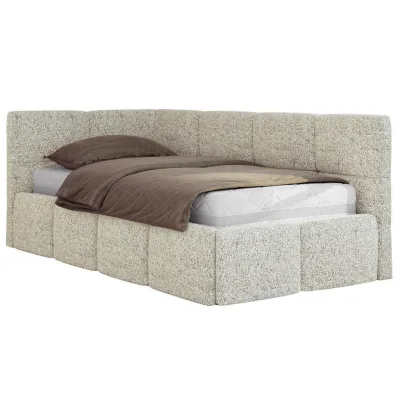 MKS Jugendbett Beige 90x200 cm