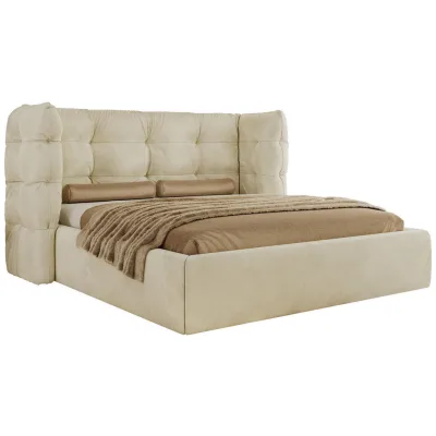 MKS Polsterbett Creme 160x200 cm