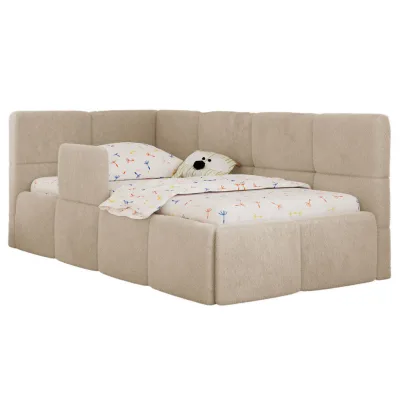 MKS Polsterbett Creme 90x200 cm