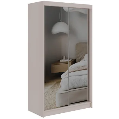 MKS Schwebetürenschrank Kaschmir 120x216x61 cm