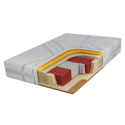 MKS Taschenmatratze Mehrfarbig 140x200 cm