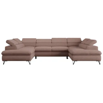 MKS Wohnlandschaft Rosa 346x76x208 cm