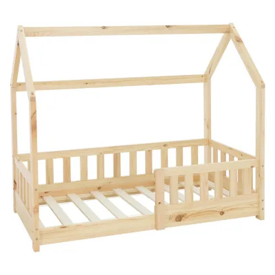 Ml-Design Kinderbett Natur 70x140 cm