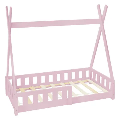 Ml-Design Kinderbett Pink 70x140 cm