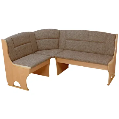 möbel direkt online Eckbank 125x165 cm Truheneckbank Buche