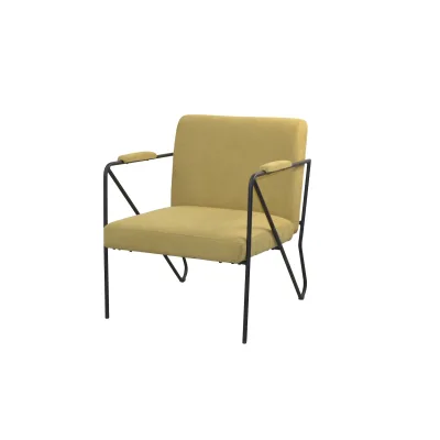 Mid.you Sessel Gelb, Senfgelb 76x64x77 cm