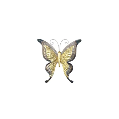 möbel direkt online Wanddekoration Butterfly goldfarben