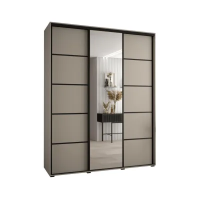 Möbel Kryspol Schwebetürenschrank Kaschmir 190x235.2x60 cm