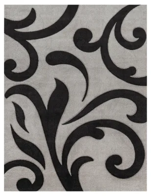 Moderner-teppich Diamora grau 60x110 cm