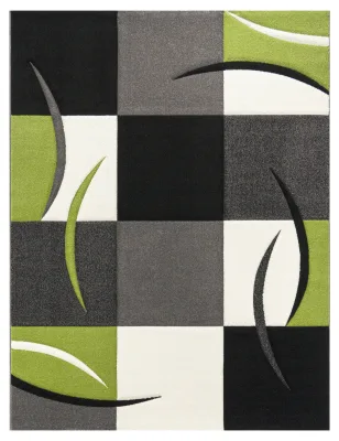 Moderner-teppich Diamora grün 80x150 cm
