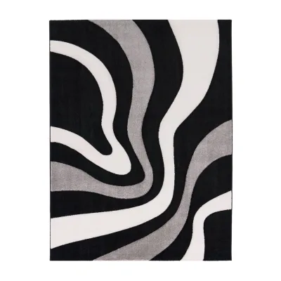 Moderner-teppich Diamora schwarz 120x170 cm