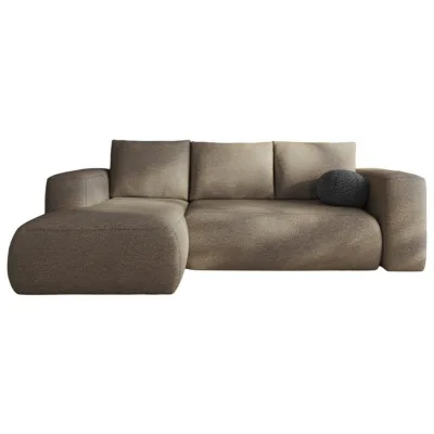 Moderno Meble Ecksofa Cappuccino 266x114 cm