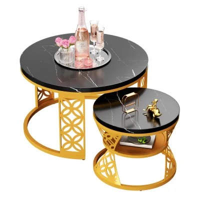 Modfu Couchtisch Schwarz 70x45x70 cm