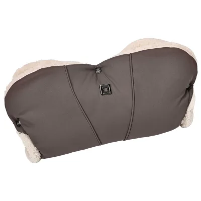Moon Muff Handmuff Dunkelbraun 51x7x24 cm