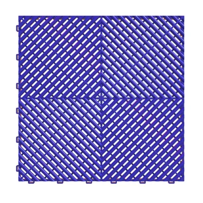 Mosaik Aero Klickfliesen Blau 39.5x2x39.5 cm