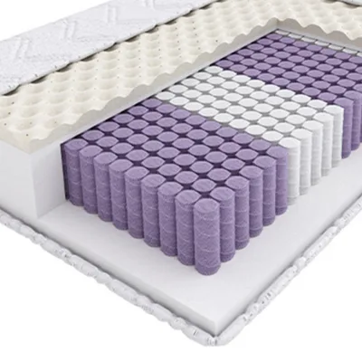 Mr Mattress Taschenmatratze Weiß 120x200 cm
