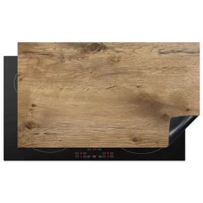 MuchoWow Herdabdeckplatte Eiche 91.6x52.7x0.2 cm