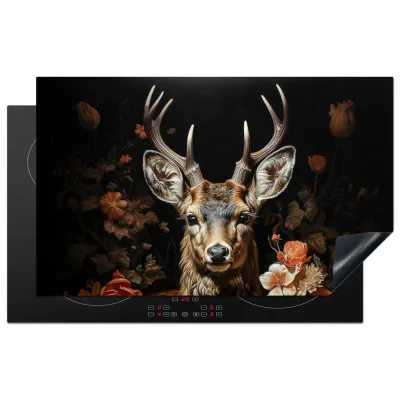 MuchoWow Herdabdeckplatte Kupfer 85x52x0.2 cm