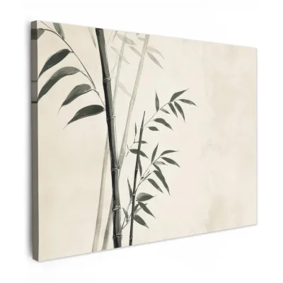 MuchoWow Leinwandbild Eukalyptusholz 40x30 cm