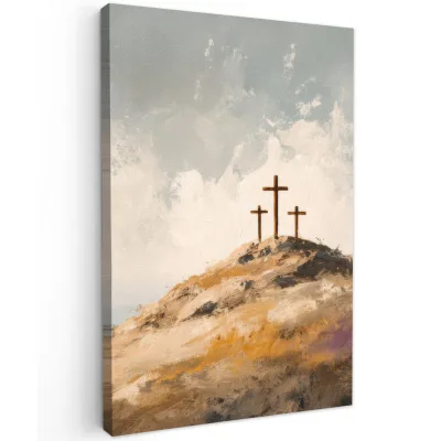 MuchoWow Leinwandbild Hellgrau 80x120 cm