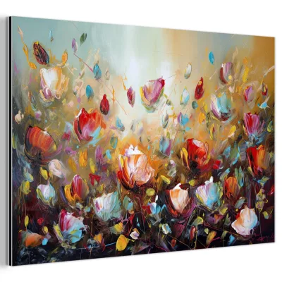 MuchoWow Metallbild Mehrfarbig 30x20 cm
