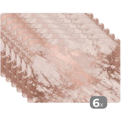 MuchoWow Platzsets Roségold