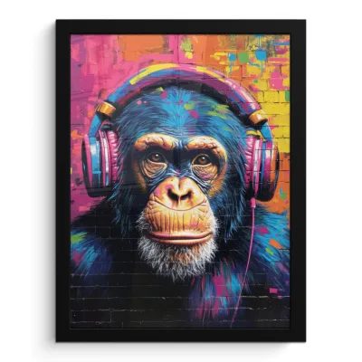MuchoWow Poster Blau 30x40 cm