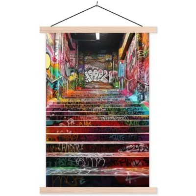MuchoWow Poster Mehrfarbig 40x60x0.15 cm