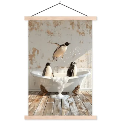 MuchoWow Poster Schwarz 60x90x0.15 cm