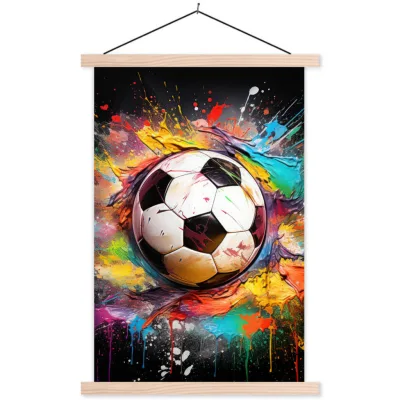 MuchoWow Poster Weiß 40x60x0.15 cm