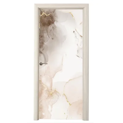 MuchoWow Türaufkleber Champagner 90x0.1 cm