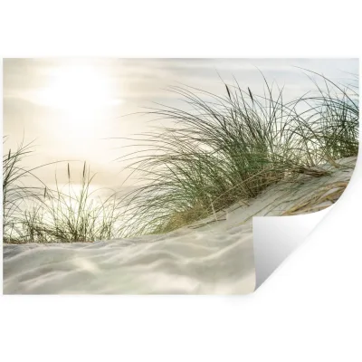 MuchoWow Wandtattoo Creme 120x80x0.1 cm