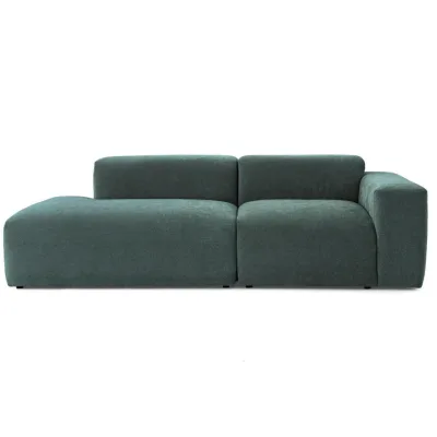 Muffo 3-Sitzer Dunkelgrün 255x71x102 cm