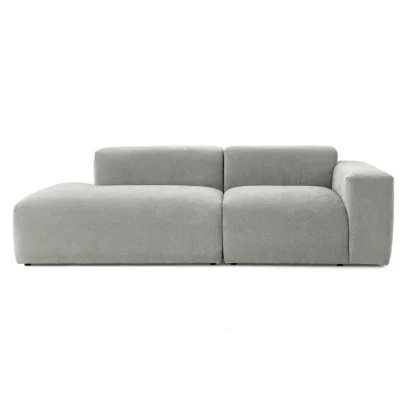 Muffo 3-Sitzer Grau 255x71x102 cm