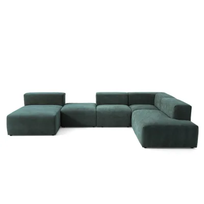 Muffo 5-Sitzer Dunkelgrün 245x73x375 cm