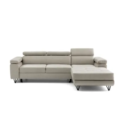 Muffo Ecksofa Beige 250x183 cm