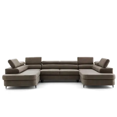 Muffo Ecksofa Beige 350x91x203 cm