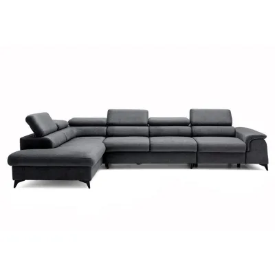 Muffo Ecksofa Dunkelgrau 350x203 cm