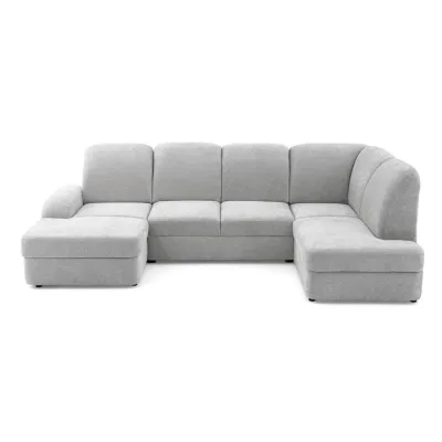 Muffo Ecksofa Hellgrau 186x102x280 cm