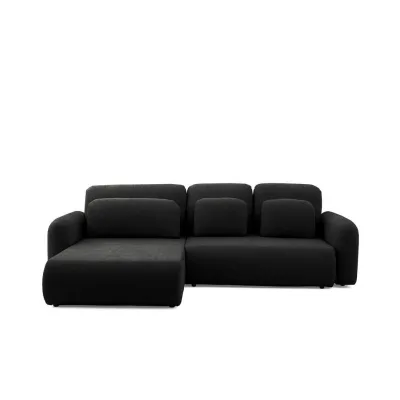 Muffo Ecksofa Schwarz 280x187 cm