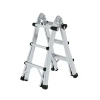 MUNK Teleskopleiter 4 x 3 Stufen