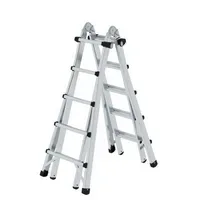 MUNK Teleskopleiter 4 x 5 Stufen