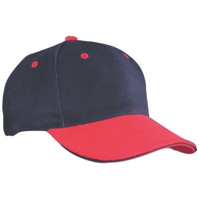 myrtle beach Daiber 6 Panel Sandwich Cap Gr. one size navy/red