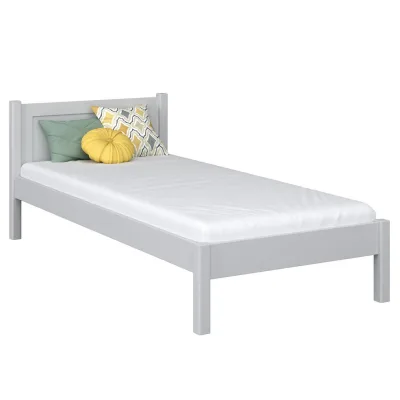 N-Wood Bett Grau 80x200 cm