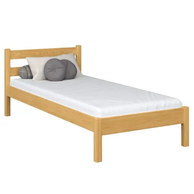 N-Wood Bett Hellbraun 120x180 cm