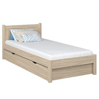 N-Wood Bett Sonoma Eiche 100x190 cm
