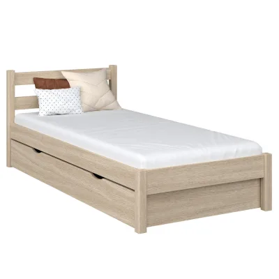 N-Wood Bett Sonoma Eiche 90x180 cm