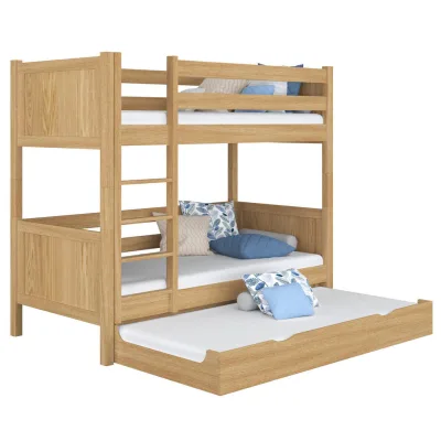 N-Wood Etagenbett Eiche Artisan 100x180 cm