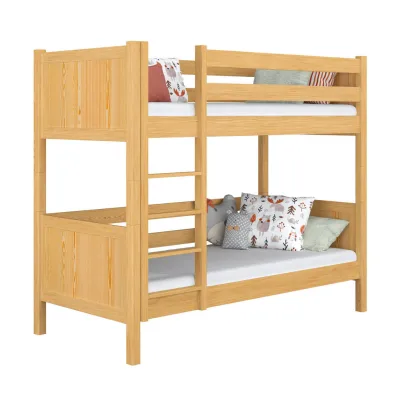 N-Wood Etagenbett Hellbraun 120x190 cm