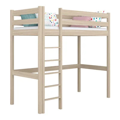 N-Wood Hochbett Sonoma Eiche 100x180 cm